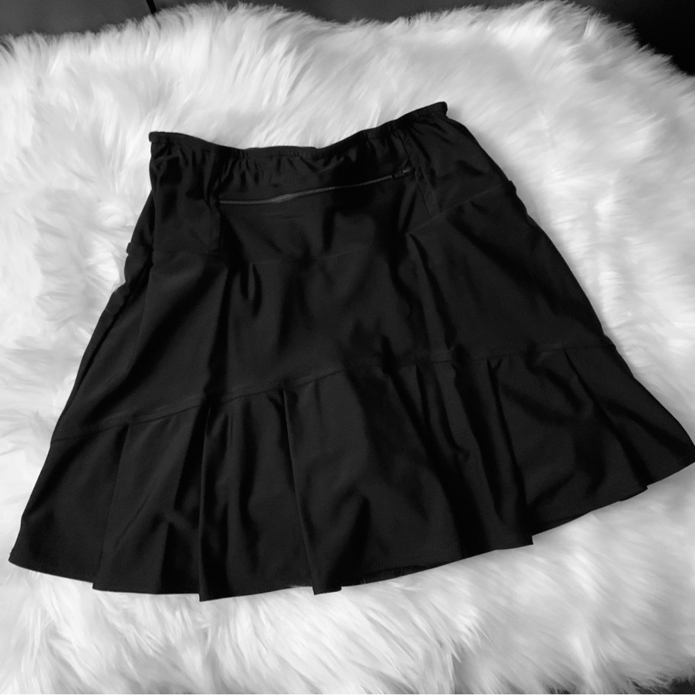 Sparkle Skirts (Boulder Athletic) Black Running Skirt with Compression Shorts